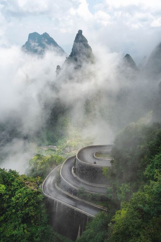 Серпантины в облаках… Serpentines in the clouds... фото превью