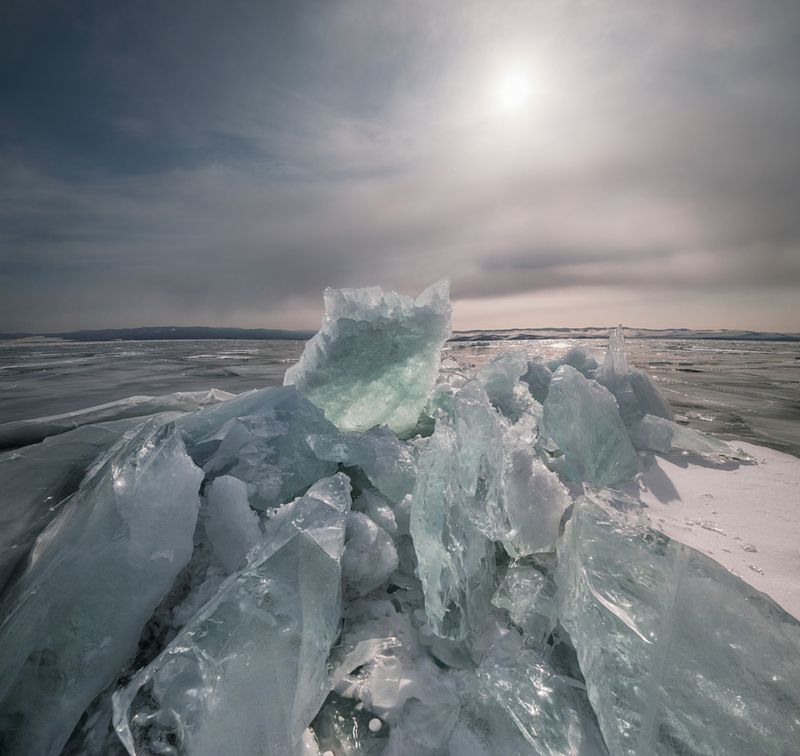 байкал, лёд, март В царстве льда фото превью