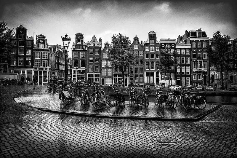 Голландия. Ч/б фото превью