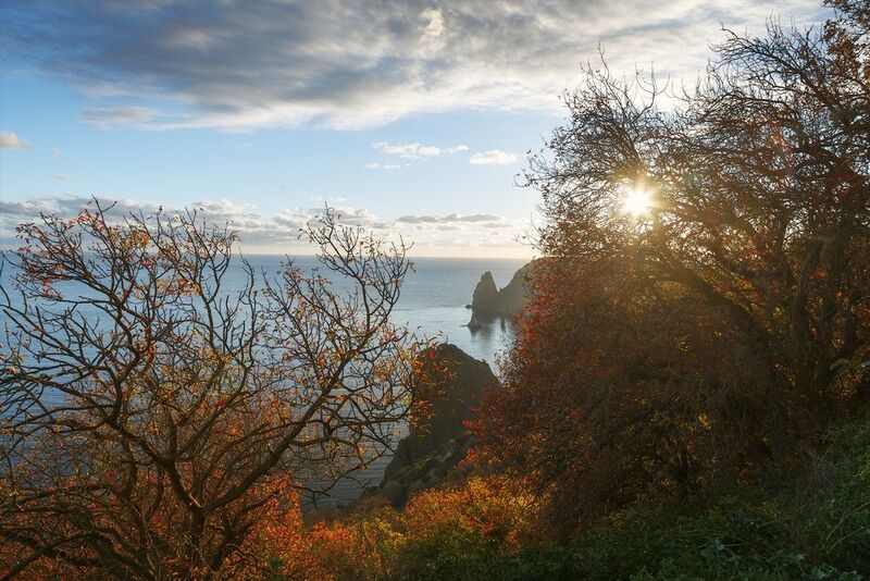 севастополь, фиолент, море, осень. Фиолент и осень. фото превью