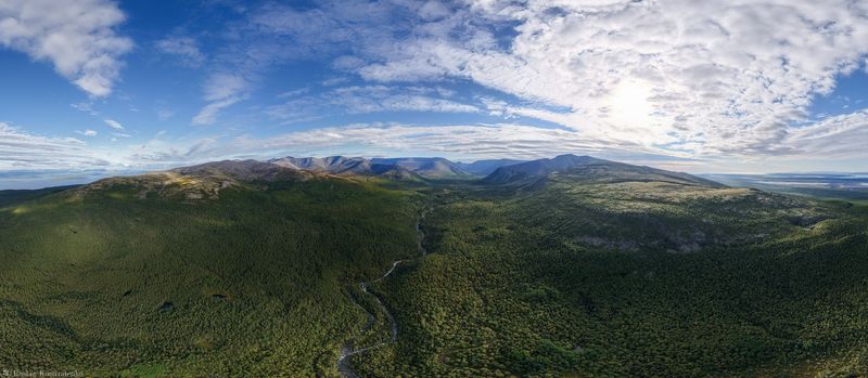 Хибины, Кольский полуостров, горы Долина реки Малой Белой фото превью