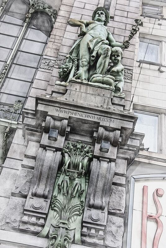 скульптура, архитектура, история, санкт-петербург, невский проспект Аллегория торговли фото превью