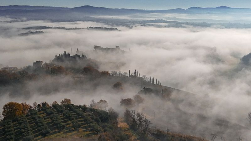 Утренние туманы. Тоскана 2 фото превью
