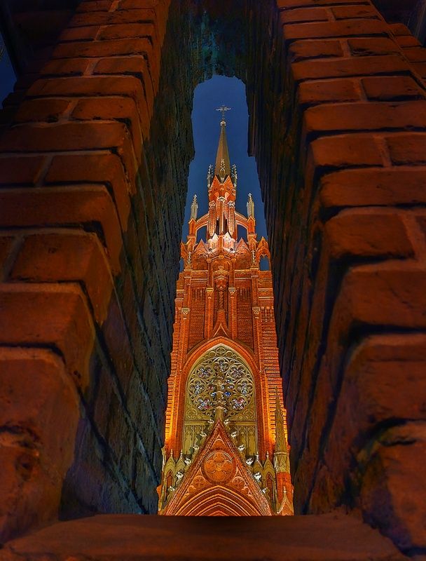 Архитектура, Кафедральный собор, мобильная фотография   фото превью