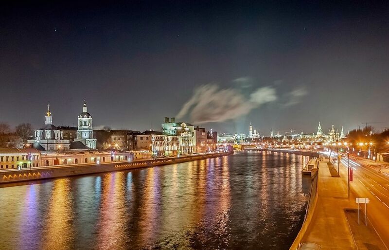 Москва предновогодняя фото превью