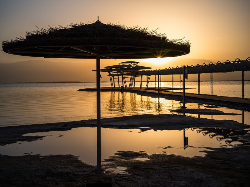 The Dead Sea, Sunrise фото превью