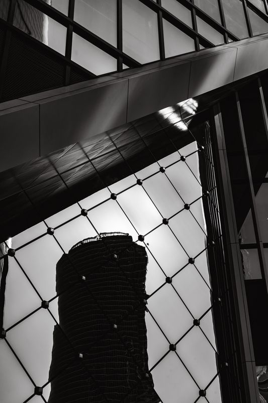 Один солнечный день в осеннем Москва-Сити фото превью