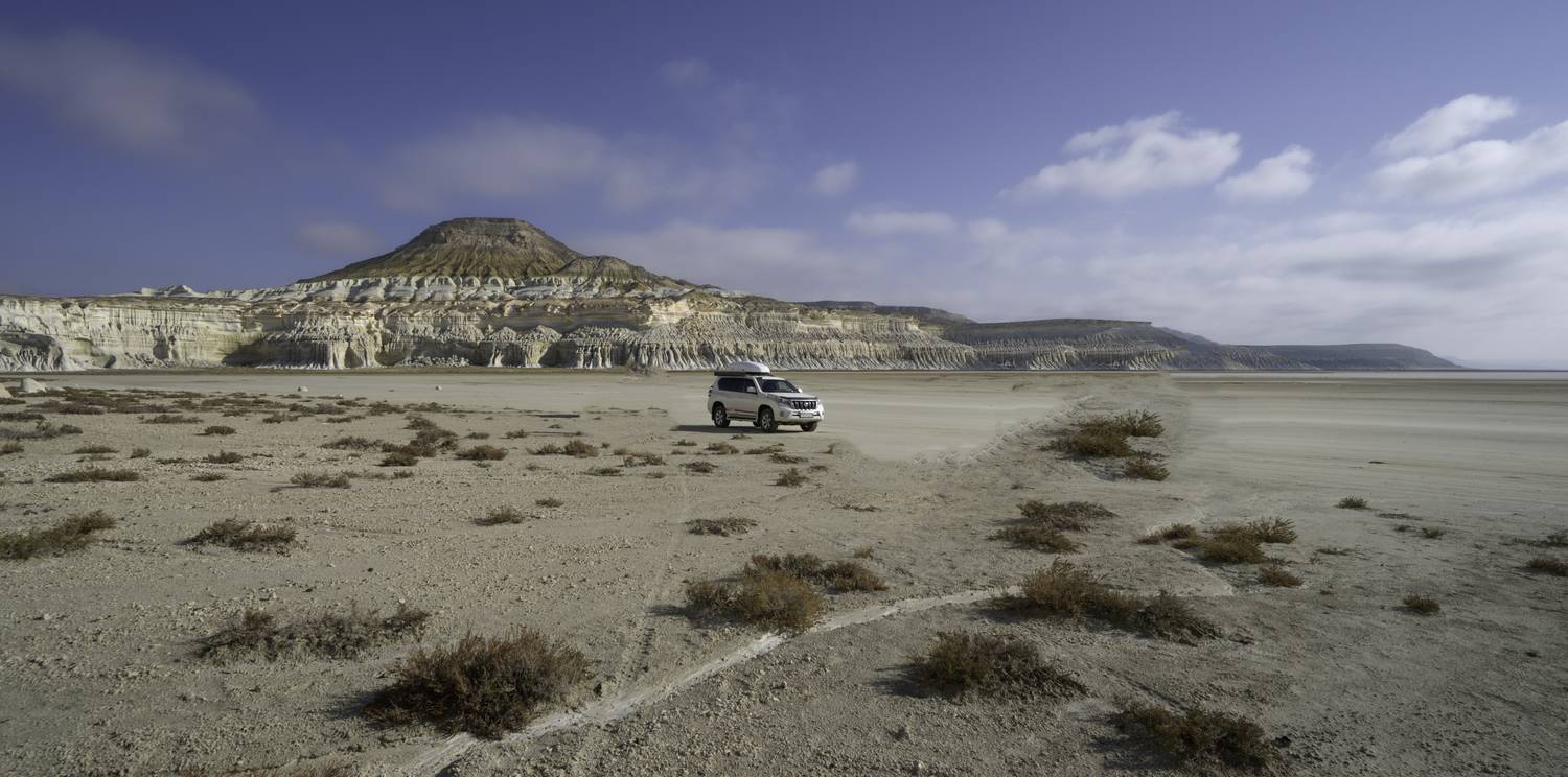 Казахстан, полуостров Мангышлак, Мангыстау, солончак Тузбаир, Гаврилов Юрий