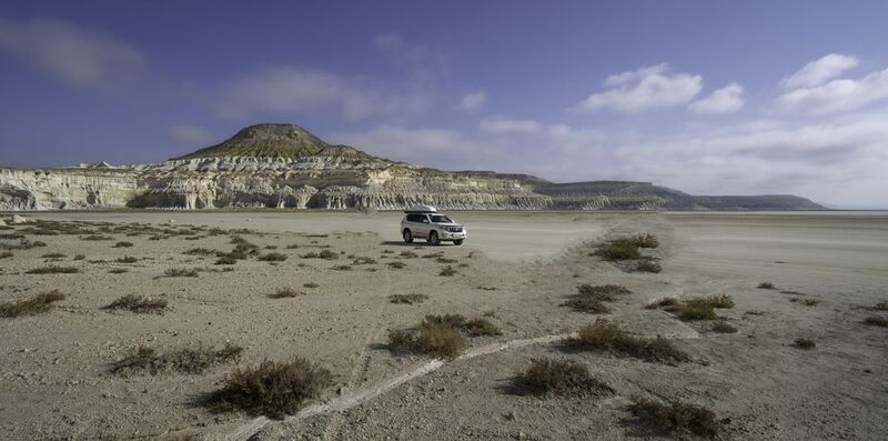 Казахстан, полуостров Мангышлак, Мангыстау, солончак Тузбаир Солончак Тузбаир фото превью