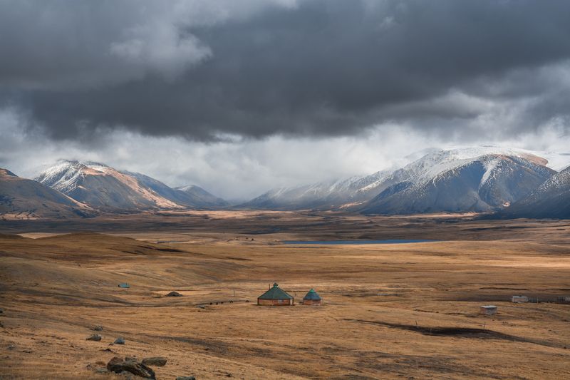 россия, горный алтай,осень Простор и воля фото превью