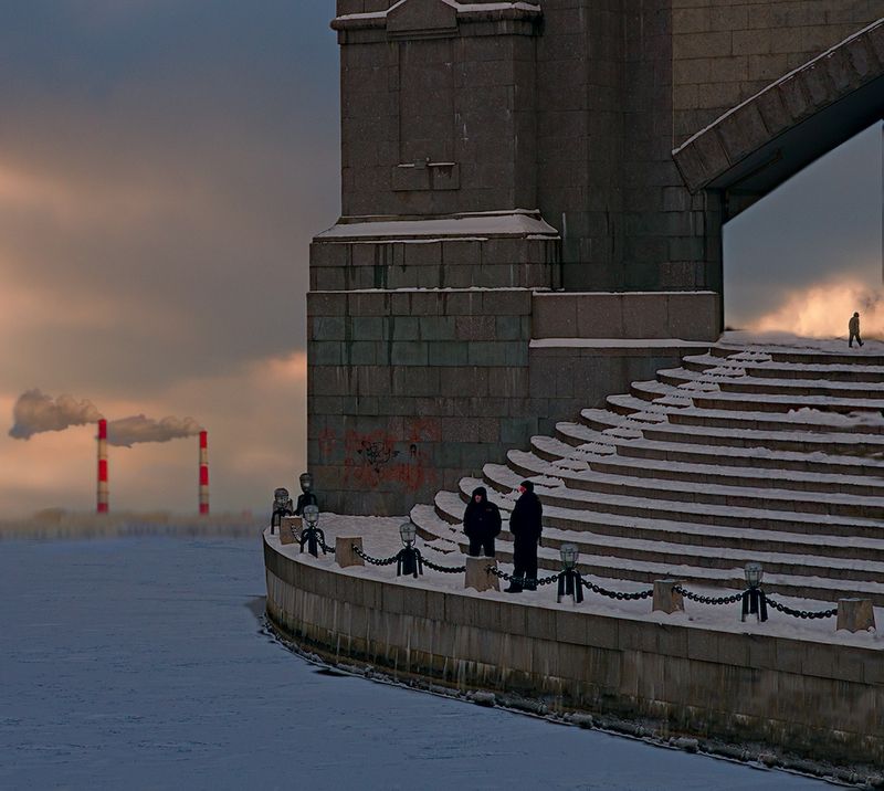 Возле моста Богдана Хмельницкого фото превью