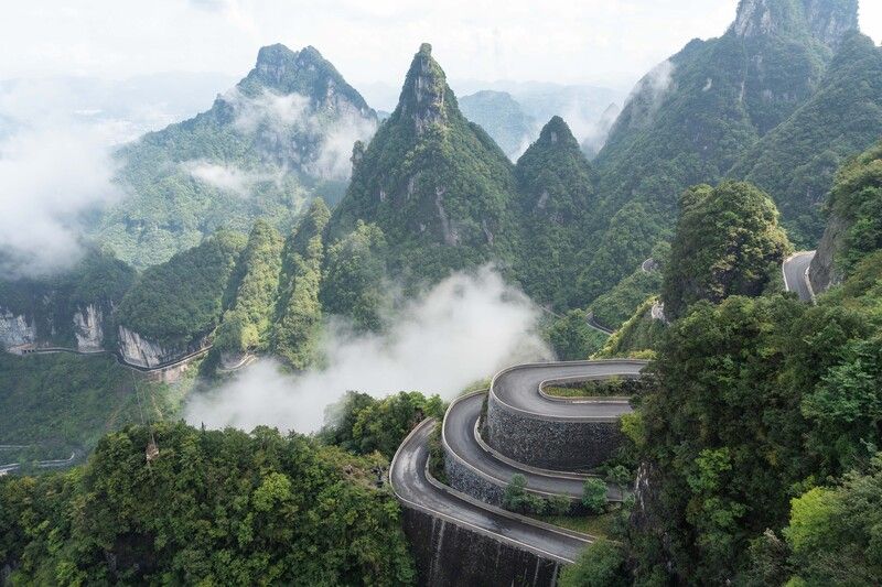 Серпантины в облаках… Serpentines in the clouds... фото превью