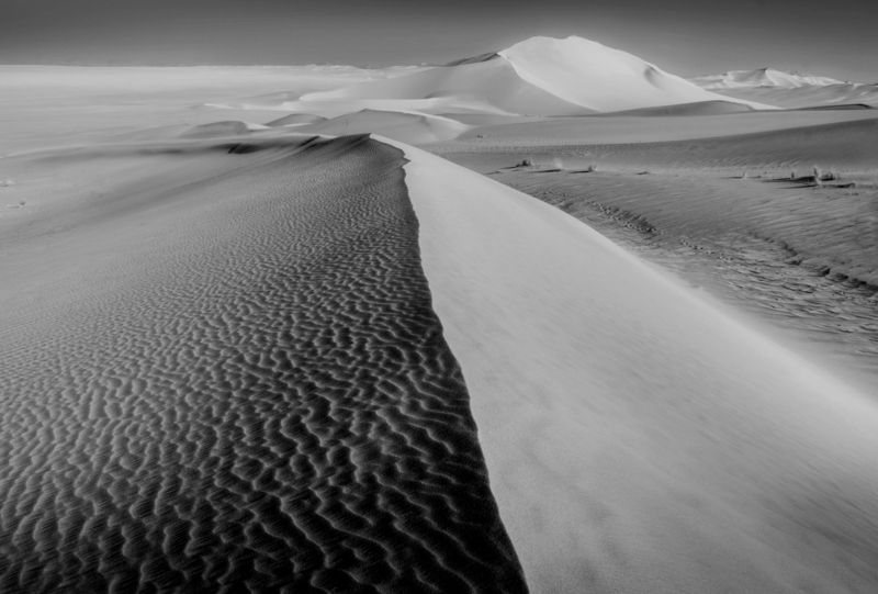 алжир, сахара, alger 2025, нд, пустыня, algeria, sahara, desert, тассилин-аджер, африка, дюны, черно-белое Инь и Ян фото превью