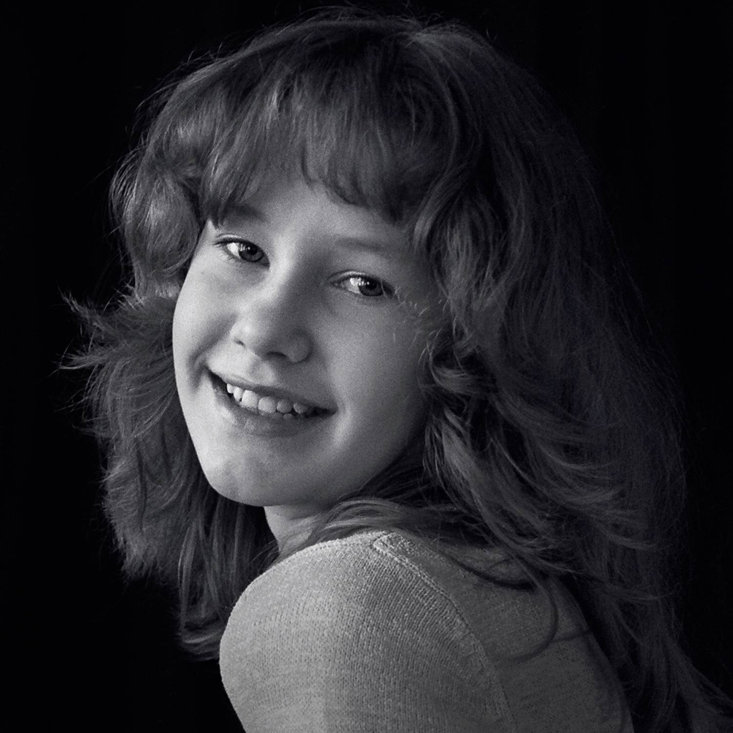 дети, девушка, портрет, глаза, взгляд, чб, апатиты, Николай Смоляк