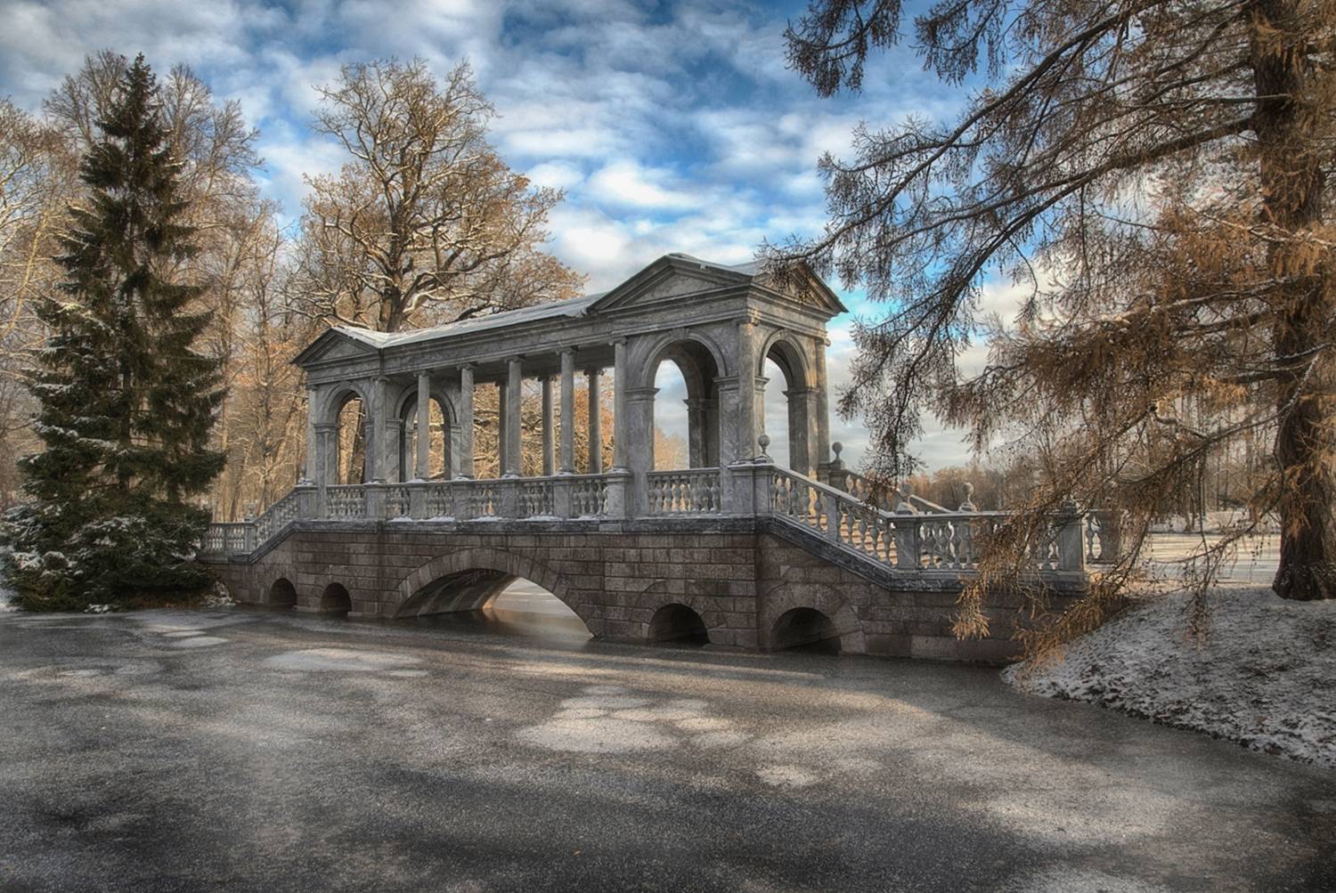пейзаж,зима,пушкин,парк,царское село, Наталия К