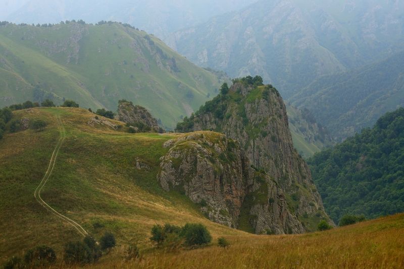 горы лето кавказ малка Каньон Малки фото превью