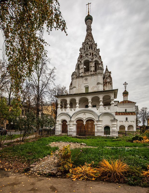Ярославль, осент, храмы, церкви,  Осенние зарисовки Ярославля фото превью