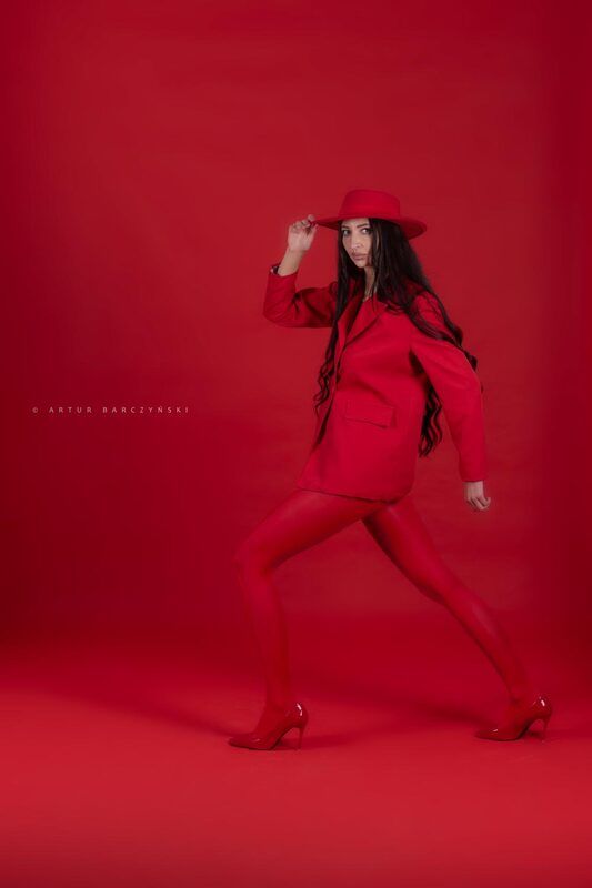 red , moda , fashion Red in red фото превью