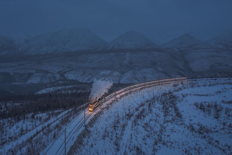 пдм, поезддедамороз, бам, северомуйскийперевал, горы, зима, снег, железнаядорога, дальнийвосток, railwayphoto, travelphoto, s_krylov_pro, дядяфотя, фотографкрылов, train, rails, ржд, rzd  Photo #125 фото превью