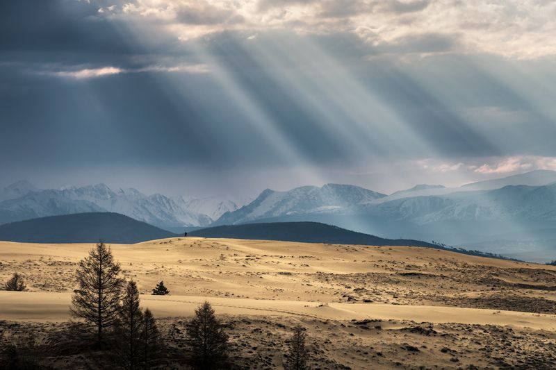 В грозовых сумерках.  In the stormy twilight. фото превью
