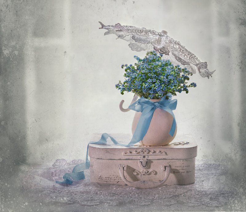 весна, настроение, натюрморт, незабудки, цветы Незабудки... фото превью