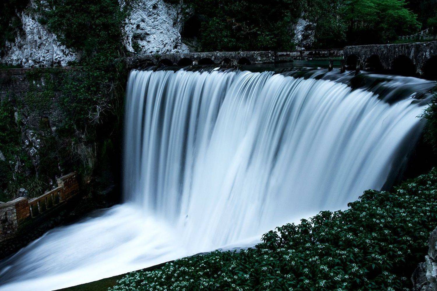 море абхазия горы небо пейзаж закат путешествия отдых водопад ночнойснимок, Анастасия Суховий
