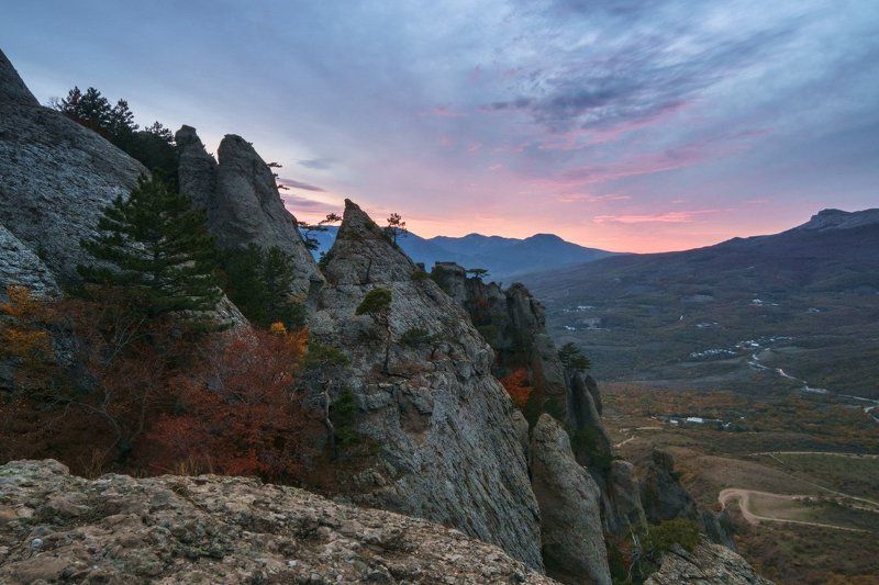 Октябрьская закатная. фото превью