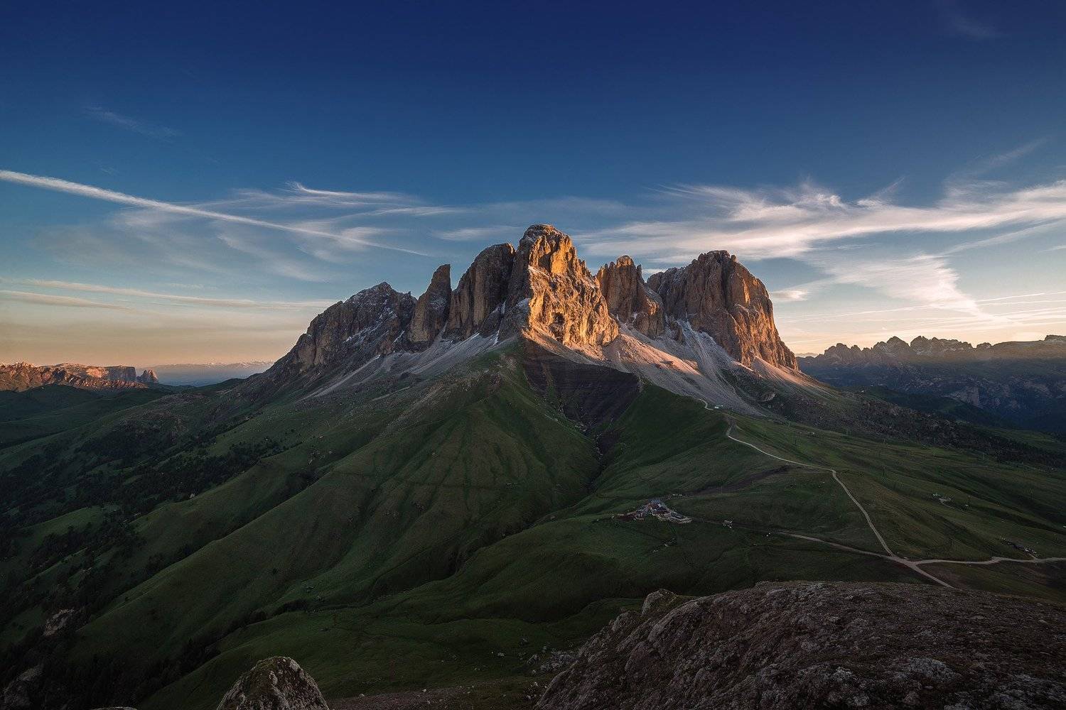 Горы, Доломиты, Пейзаж, Природа, Рассвет, Дмитрий Купрацевич