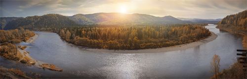 Река Томь! Кузнецкий Алатау