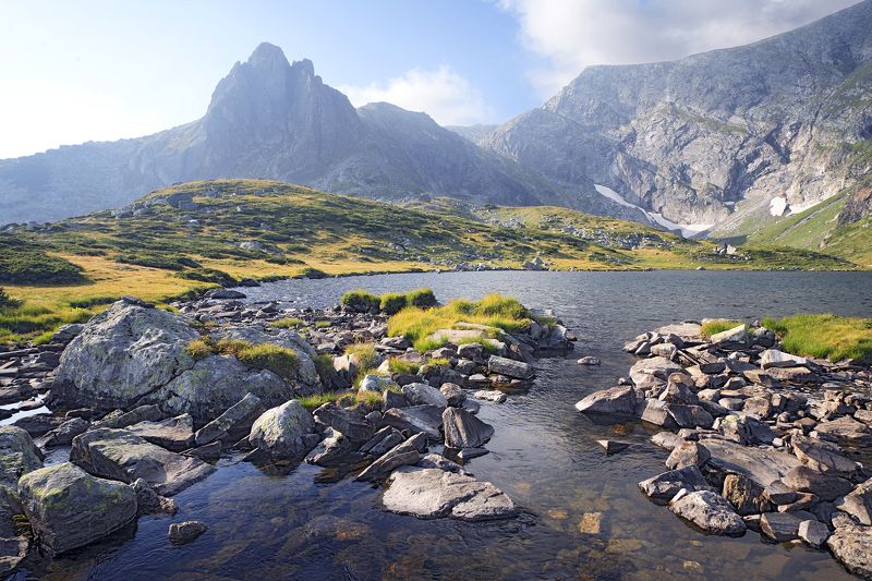 Lake in mtn Rila фото превью
