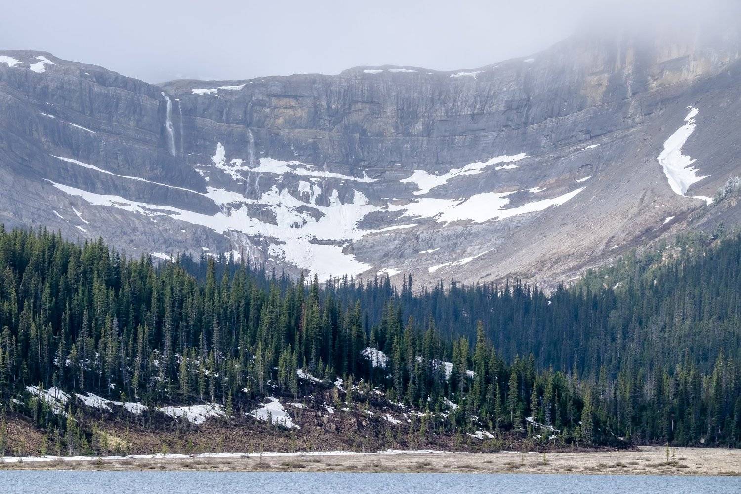 канада, альберта, банф, озеро, водопад, Денис Семенов