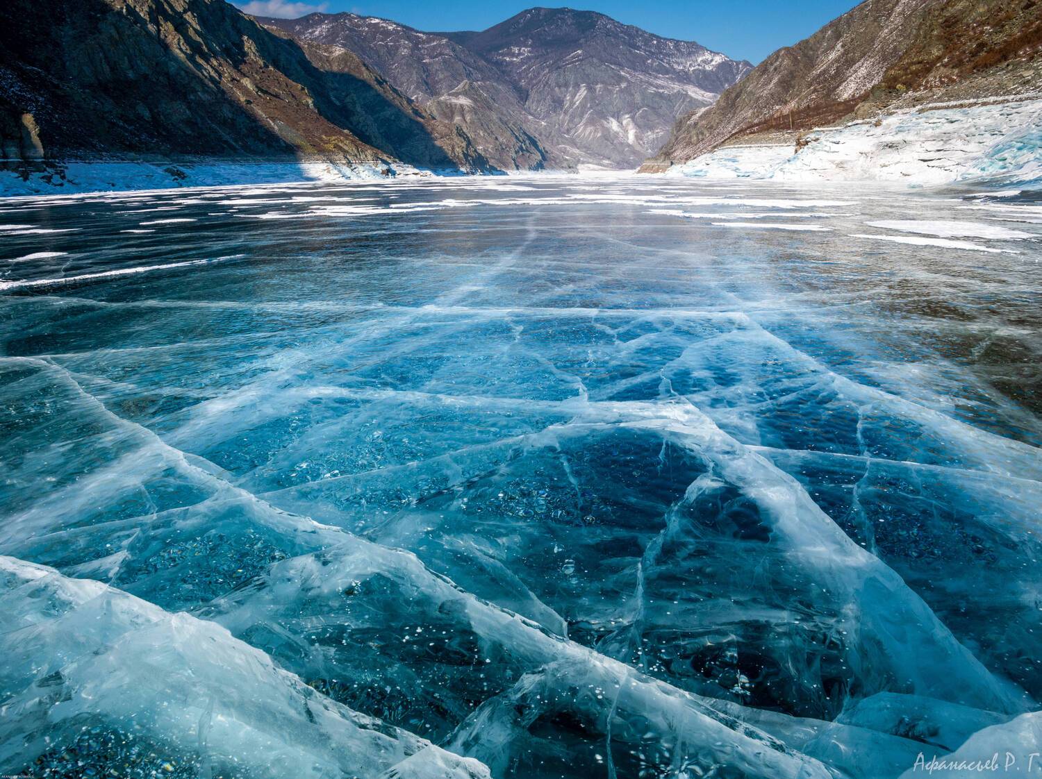 лед, енисей, Afanasev Roman