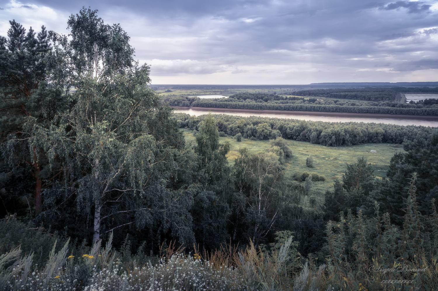 пейзаж, природа, река иртыш, Васильев Андрей