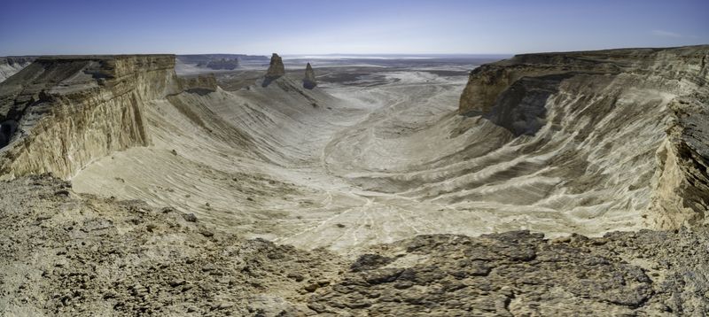 Казахстан, полуостров Мангышлак, Мангыстау, урочище Бозжыра Урочище Бозжыра фото превью