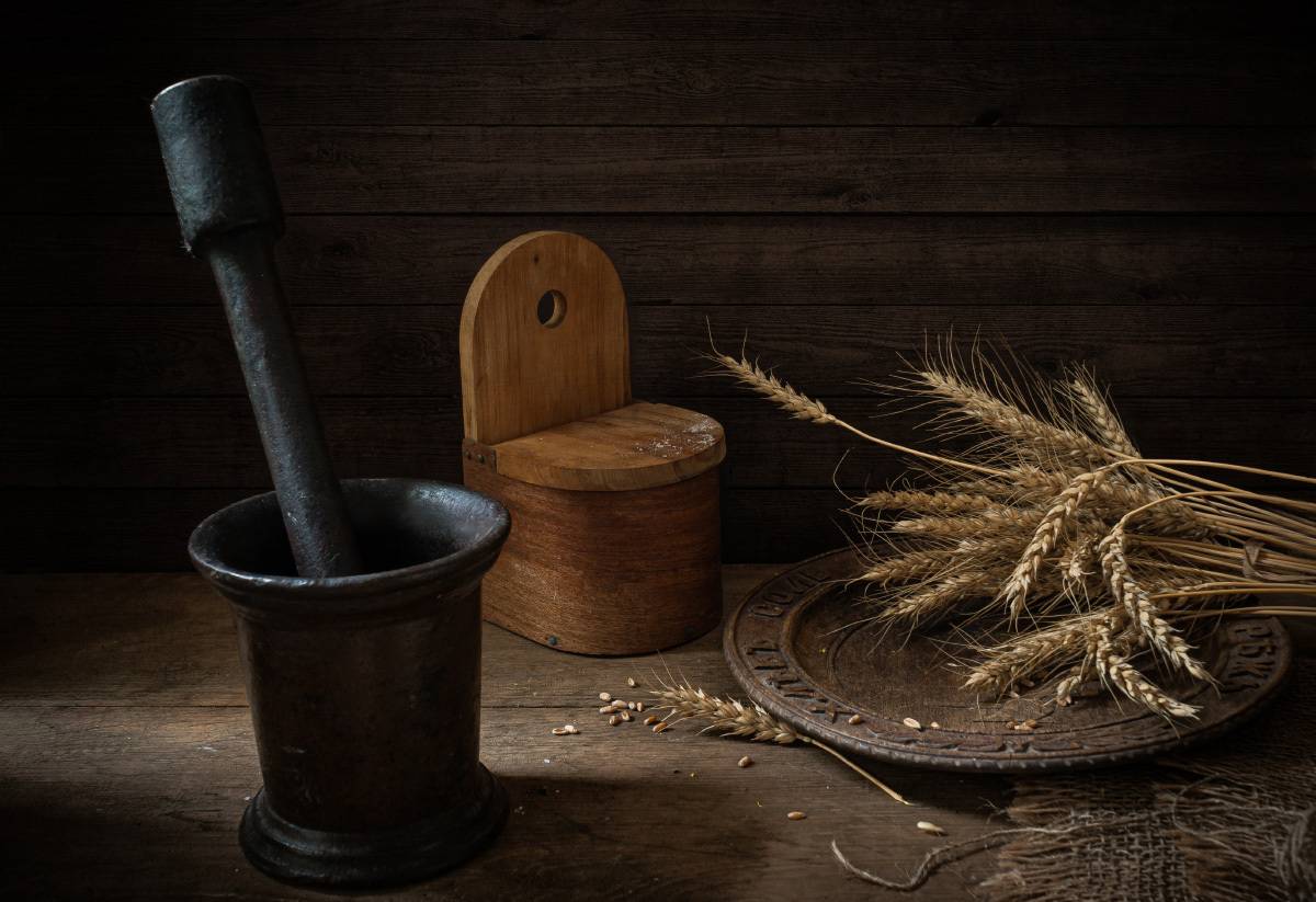 соль, зерно, пшеница, хлеб, Колеснева Елена