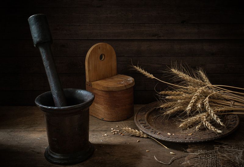 соль, зерно, пшеница, хлеб Хлеб да соль... фото превью