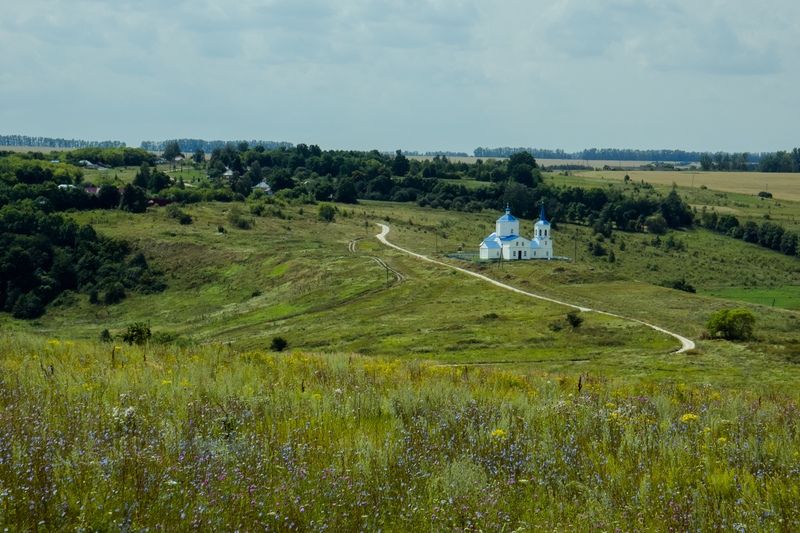 Липецкая область, Задонский район, село Яблоново, Храм иконы Божией Матери Знамение фото превью