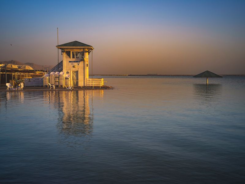 The Dead Sea, Sunrise фото превью