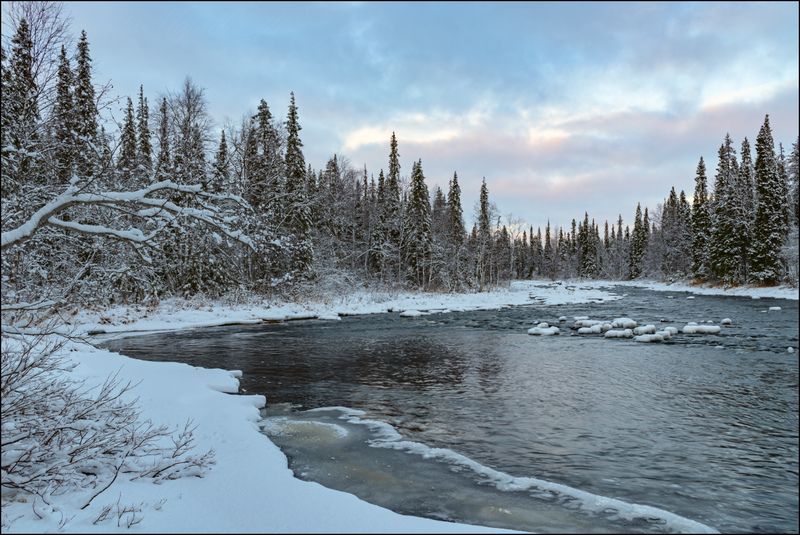 Ноябрьский денёк на Кольском фото превью