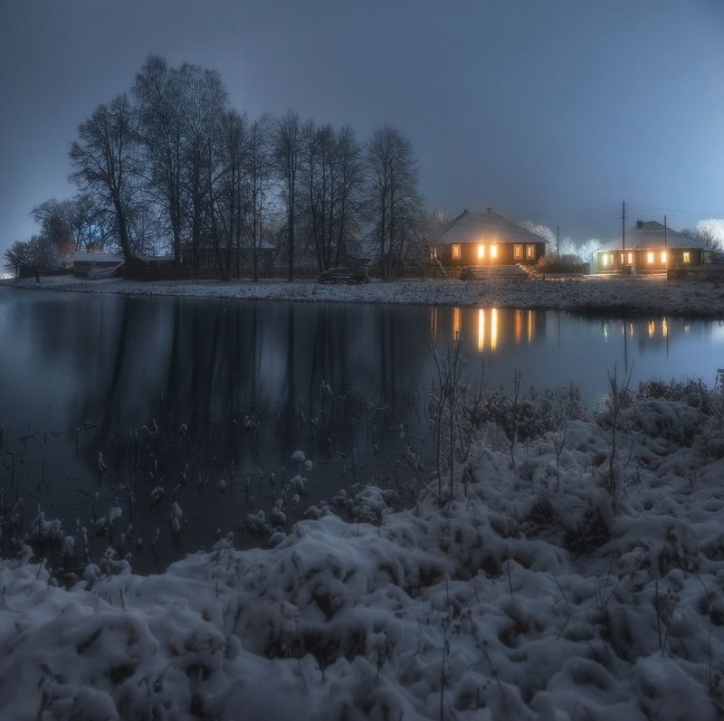 В предзимних сумерках фото превью