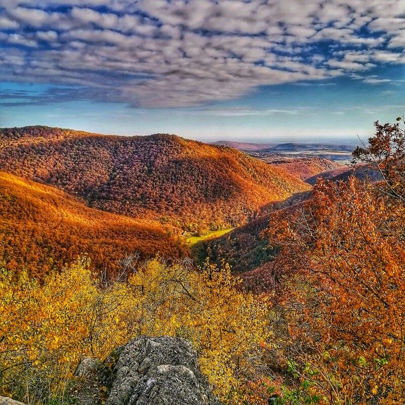 Autumn in the Bükk Mountains фото превью