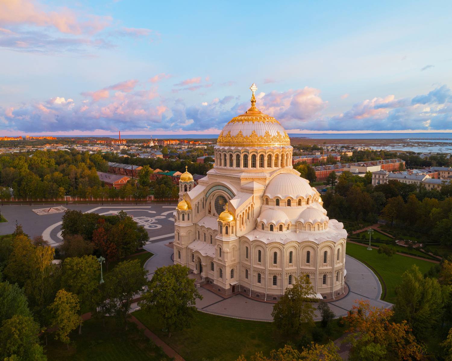 собор, кронштадт, морской. рассвет,, Kudryavtsev Pavel