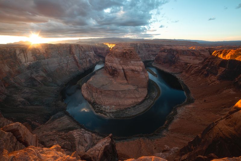 Horseshoe bend фото превью