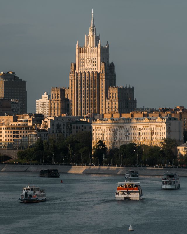 россия, москва, архитектура Здание МИД РФ фото превью