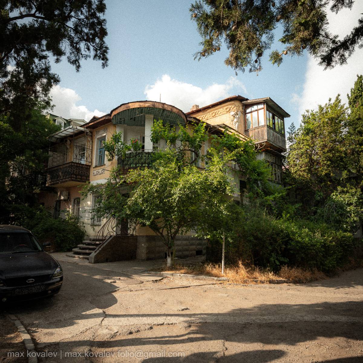 архитектура, крым, россия, ялта, дача, здание, модерн, Ковалёв Максим