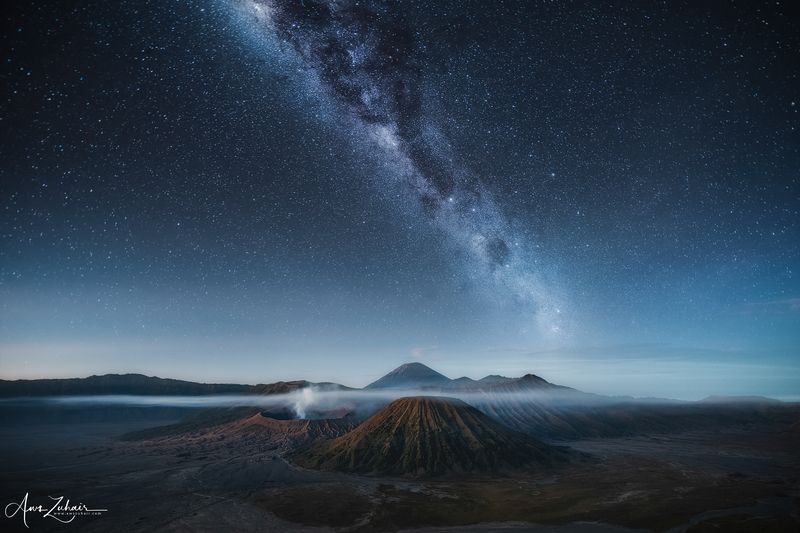 milkyway Mount Bromo фото превью
