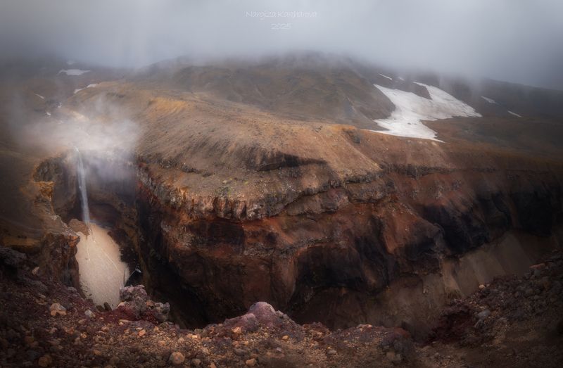 камчатка, каньон опасный, туман Каньон Опасный фото превью