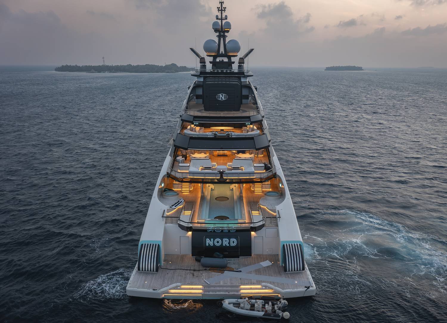 мальдивы, мальдивские острова, яхта, суперяхта, nord, видсверху, аэросъемка, Игорь Юркин