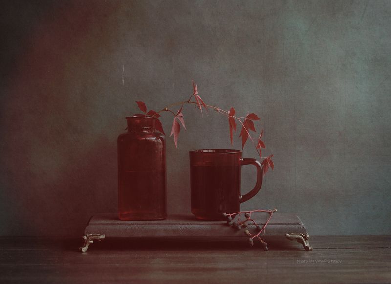 С листьями дикого винограда.. фото превью