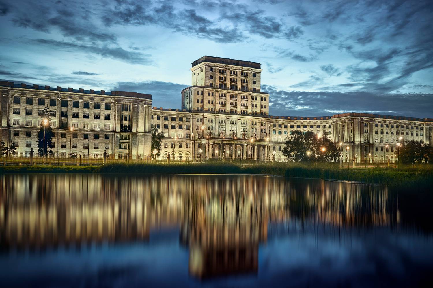 бауманский университет, небо, Валерий Вождаев